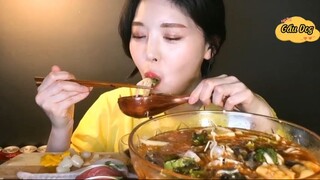 Súp cá sống lạnh, bào ngư, mực, hải sâm, cá dẹt, cá đá 6 #amthuc
