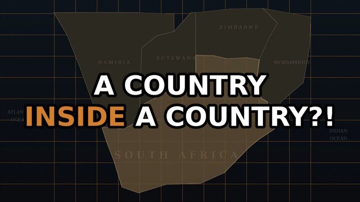 Why Does Lesotho Exist Inside South Africa? #Shorts