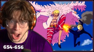 Sanji Vs Doflamingo!! (One Piece)