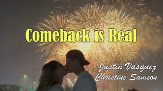 COMEBACK IS REAL-Justin Vasquez x Christine Samson- Watch nyo na kiligin ulit kayo!