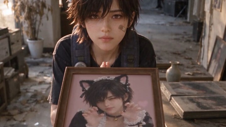 The tomboy’s embarrassing past—definitely worth saving! (¬‿¬)