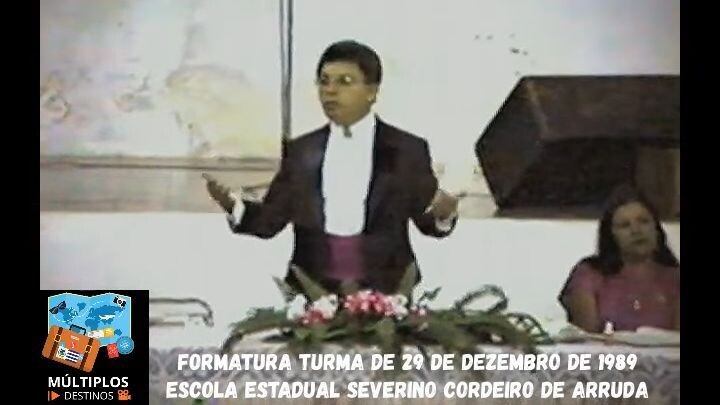 FORMATURA EM 1989 - TAQUARITINGA DO NORTE.