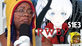 RWBY S1 E3 | A Nightmare comes | AyChristene Reaction