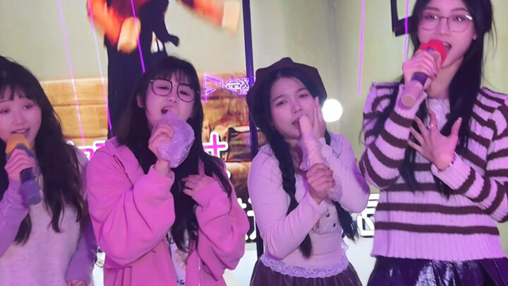 Having this much fun at karaoke is just awesome!