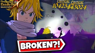 PURGATORY MELIODAS GAMEPLAY!!!! HE IS INSANE!! | Seven Deadly Sins: Grand Cross