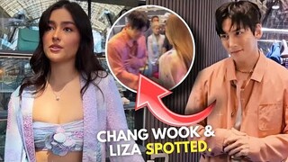 Ji chang wook and Liza Soberano spotted in Singapore