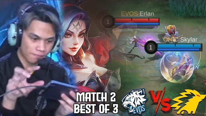 SKYLAR PAKE ESMERALDA DI GOLDLANE COUNTER OBSIDIA DI GOLDLANE EVOS VS ONIC MATCH