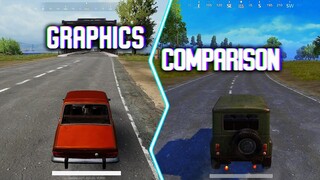 PUBG PC Lite vs PUBG Mobile Emulator Graphics Comparison Test GTX 1050Ti