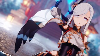 [4K/ Genshin Impact / Shenhe] Kapan kami akan sampai? Tempat ini hanya milik kita berdua.~~~