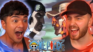 AKAINU & AOKIJI CREATED THIS?!! One Piece Episode 581 + 582 REACTION + REVIEW!