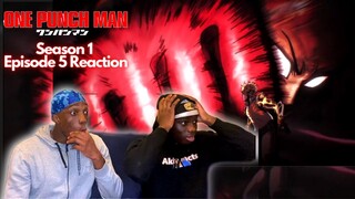 SAITAMA VS GENOS!! - One Punch Man Episode 5 Reaction