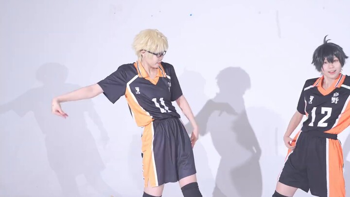 【Original choreography by Fly High! 】Ten-member Karasuno group dance! Volleyball Boys Season 2 Op Ch