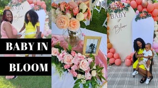 Baby in Bloom DIY Baby Shower