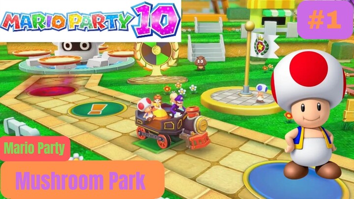 [#1] I stole everyone's stars! (Mushroom Park in Mario Party mode)