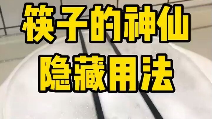 The divine, hidden uses of chopsticks!