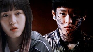 She/they are actually played by the same person? ! ! The weak hero Xiaoying & the juvenile delinquen