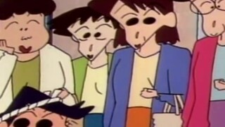 [Crayon Shin-chan] Xiaoxin mengumpulkan daun-daun mati yang berguguran, meletakkan ubi jalar di anta