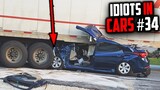 Hard Car Crashes & Idiots in Cars 2022 - Compilation #34