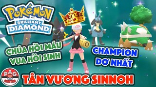 Đánh bại Cynthia, Wally trở thành Champion mới của Sinnoh !!! | Pokemon Cynthia Battle | PAG Center