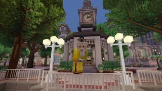Minecraft / Wandering Into The Cutest Town | My Life In Sakura Shores By Imagiverse Part 2