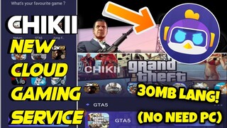 Paano Mag Download Ng (Chikii) The New Cloud Gaming Service On Mobile *tagalogtutorial