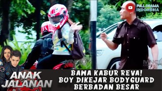 BAWA KABUR REVA! BOY DIKEJAR BODYGUARD BERBADAN BESAR - ANAK JALANAN