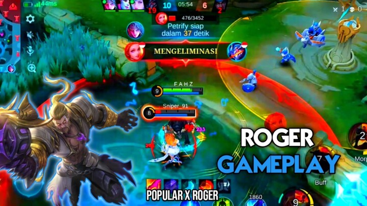 ROGER GAMEPLAY | MLBB