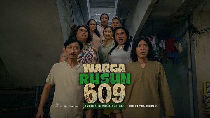 [ NEW MOVIE ] WARGA RUSUN 609 || Horor Komedi