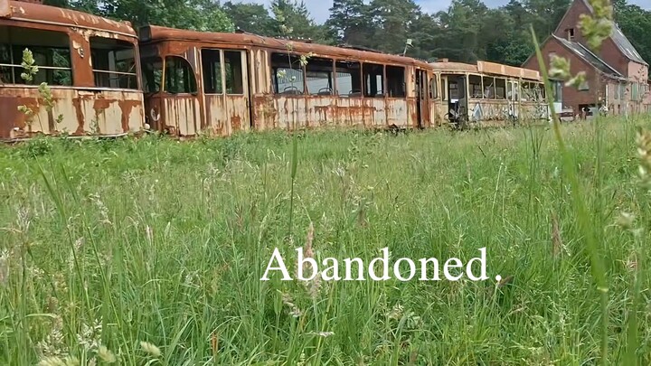 Why were these German trams abandoned？