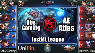 Obs Gaming VS Aether Atlas JustML League Round Robin