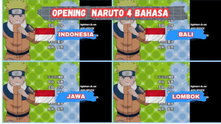 Opening Naruto Versi Parodi || Hajimete Kimi To Shabetta