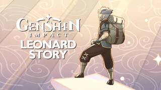 Genshin Impact Leonard and Pilos Peak Story (Storytelling Scene) English VO