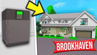 LOCATION OF THE SAFE IN THE NEW BROOKHAVEN HOUSE!