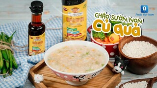 Hướng dẫn cách làm món CHÁO SƯỜN NON CỦ QUẢ | Feedy TV