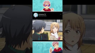 Hachiman ain't no simp #anime #shorts