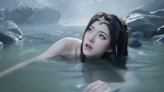ฉากอาบน้ำอันโด่งดังของหยวนเหยา