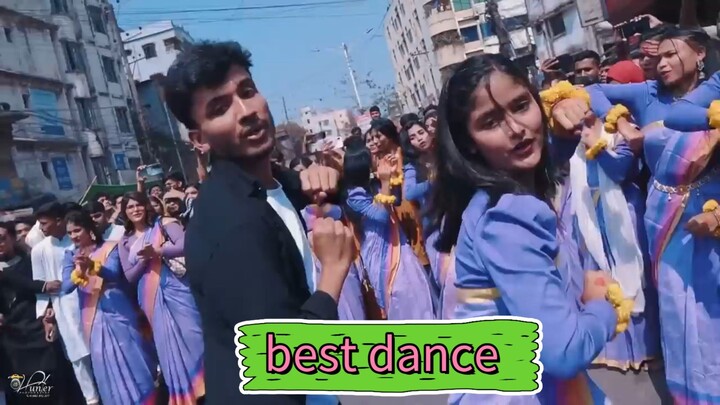 Bangladesh college campus dance 🩰
