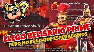 SALE BELISARIO PRIME NO ERA LO QUE ESPERABAMOS? - RISE OF KINGDOMS