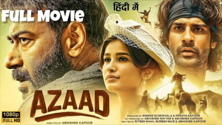 Azaad 2025 Hindi  With  English  Subtitles  Full Movie Ajay Devgan