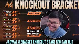 MAS ADE : RRQ BRACKET SURGA LEBIH GAMPANG! JADWAL KNOCKOUT STAGE M6 RRQ & TLID
