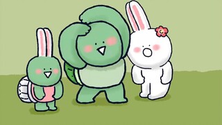 [Little Spear Zoo] The little turtle and the little rabbit race, the truth behind it is very heartwa