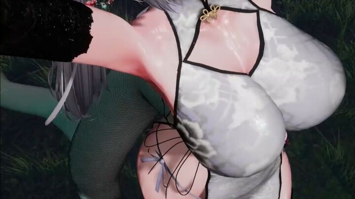 🥵 The smooth costume change is so tempting 🥵