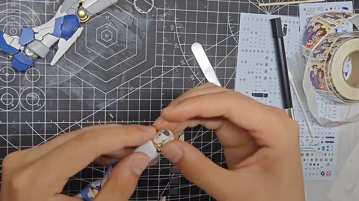 RG cow is modified into Fukuoka cow. A video explains clearly how to paint it and the tools needed.