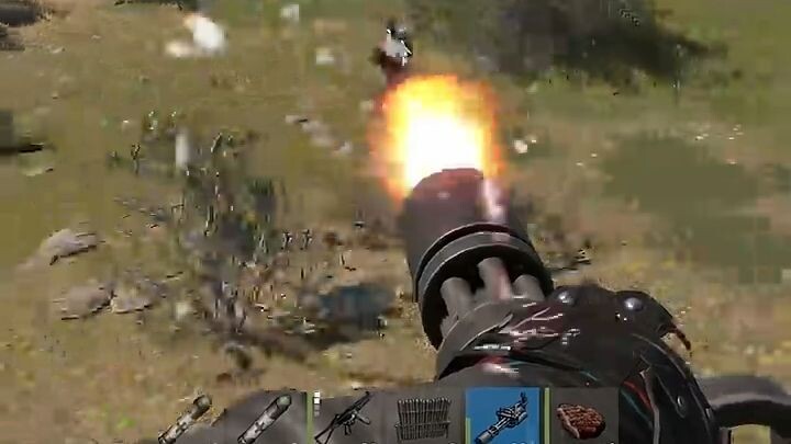 Какое самое лучшее оружие всадника в Rust_