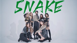 【SNAKE】魅惑蛇妖集体出没，你愿意被石化吗？Girls Planet 999出圈舞台绝美翻跳