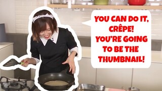 Takahashi Rie Makes Cute Sounds While Cooking