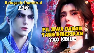 Renegade Immortal Episode 116 Subtitle Indonesia - Terbaru Pil Jiwa Darah