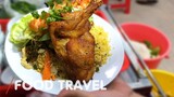 Cơm đùi gà chiên nóng giòn 25k ăn ngay tại chỗ| Food Travel