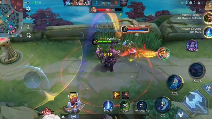 most mobile legend game play