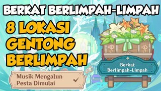 Lokasi Gentong Berlimpah #1 | Musik Mengalun Pesta Dimulai Berkat Berlimpah Limpah | Genshin Impact